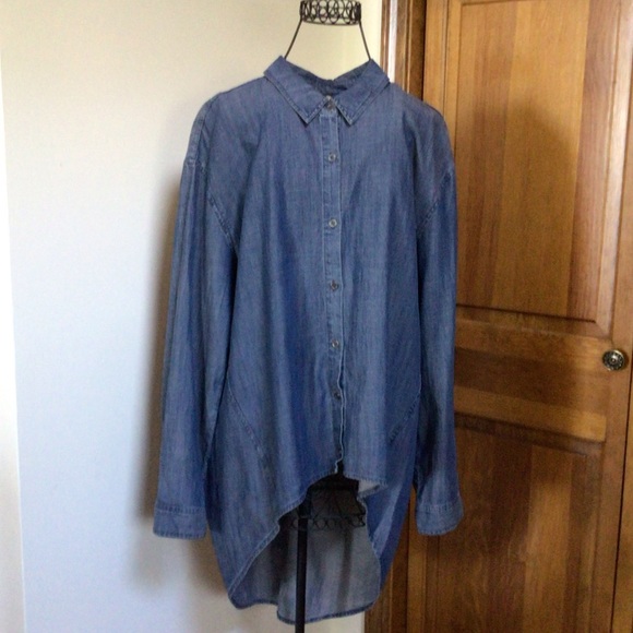 Fisher project denim shirt, Medium - Picture 2 of 6